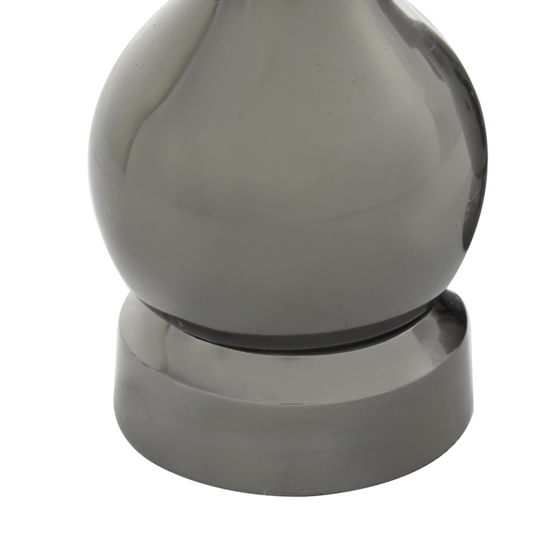 Deco 79 Aluminum Metal Chess Decorative Sculpture King, Knight, Bishop