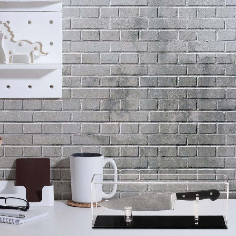 uxcell 1 Pack Acrylic Knife Display Case, 10.5 Inch Single