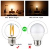 LiteHistory Dimmable g16.5 led Bulb 40W g16 1/2 led Edison