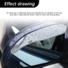 HQRNYP 2PCS Side Mirror Visor Rain Guard, Car Mirror Cover,