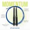 Earwaves ® Momentum Jump Rope Aluminium 3 Metre Steel Cable