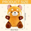 Giugio Red Panda Cuddly Toy, 23 cm Red Panda Plush,