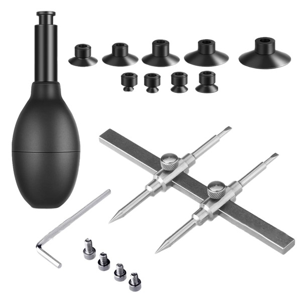 nijimomo Lens Soccer Lens Wrench Set Suction Cup 9 Types