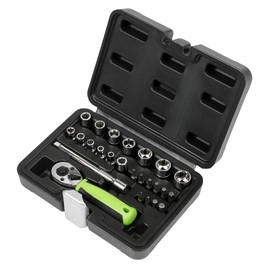 Sealey 1/4" Sq Drive Socket Set - Metric 25pc S01233