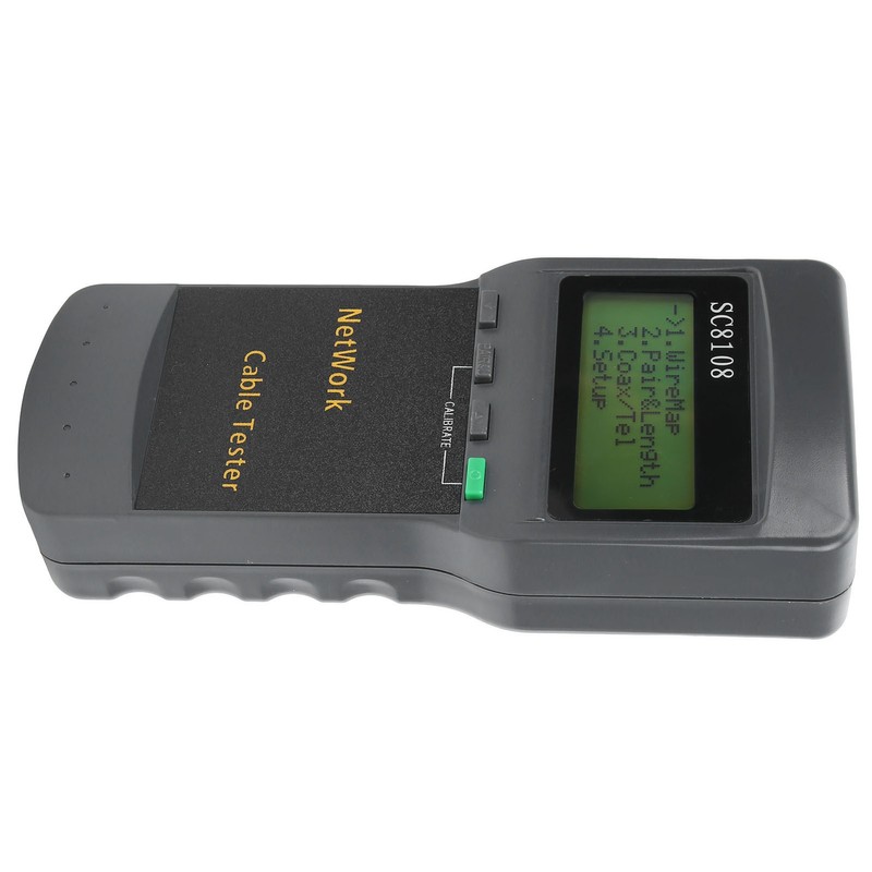 SC‑8108 Internet Cable Checker RJ45 Internet Continuity Tester for Telecommunication