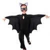 WILLBOND Kids Bat Vampire Costume Accessories Halloween Bat Costume for