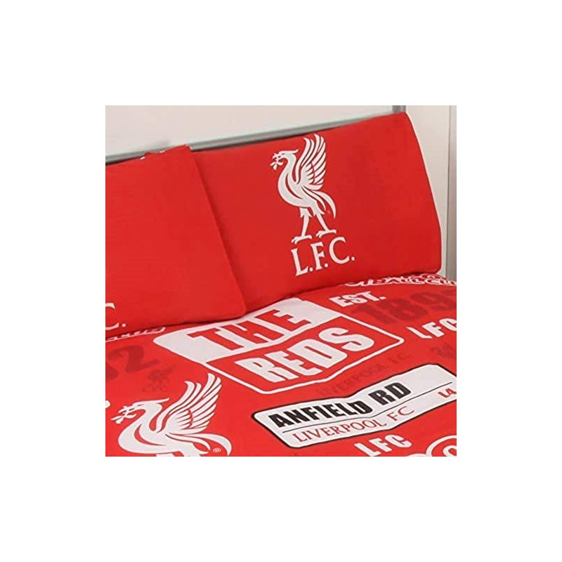 Liverpool Patch Single Duvet Cover (Duvet 135cm x 200cm) (1
