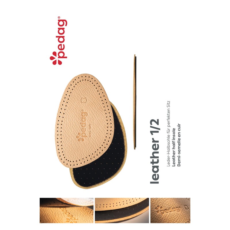 Pedag Half 1/2 Leather Inserts Forefoot Cushion, EU43/44 / Men