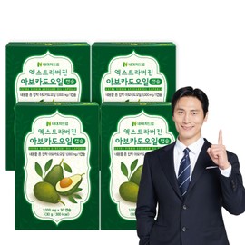 Nature Dream Extra virgin avocado oil capsules 1,000mg x 30 capsules (4 boxes) / 엑스트라버진 아보카도오일캡슐 1,000mg x 30캡슐 4박스