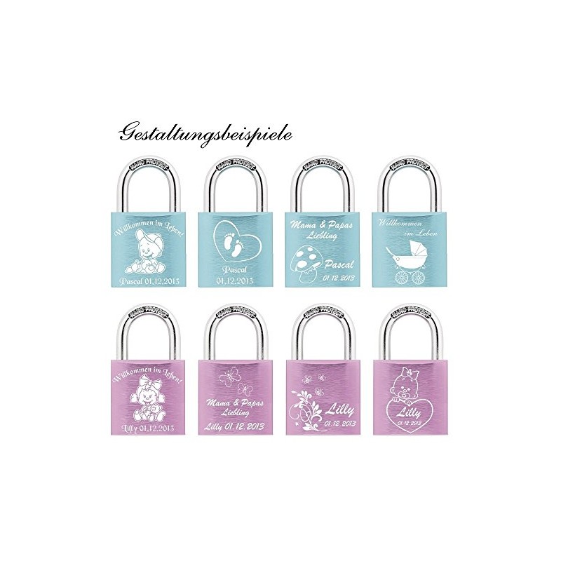 Abus Lock Baby 645TI / 30, Blue (26357