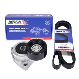MPLUS Serpentine Belt Accessory Tensioner Kit replace For Honda 2003-2007 Accord LX Coupe 2-Door 2.4L, 2003-2007 Accord LX Sedan 4-Door 2.4L, 2006-2007 Accord Value Package Sedan 4-Door 2.4L