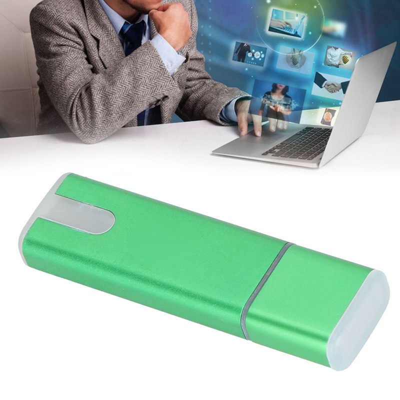 Flash Drive Portable Green U Disk Large Storage Stick with