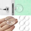 2" Door Stopper Wall Protector 8 Pack, Self-Adhesive Handle Stopper,