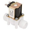 FPD-270A G1/2" NC Normally Closed Solenoid Water Valve, Plastic Solenoid