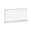 T Stand/Display/Stand DL (210x99 mm) Landscape Format Made From Acrylic