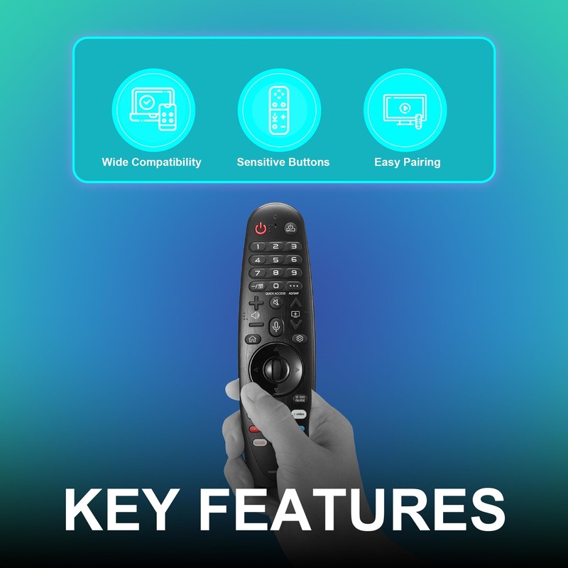 Magic Remote for LG UHD OLED QNED NanoCell Webos Smart