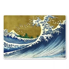 AK Wall Art Japanese Wave Art Car Vinyl Sticker - SELECT SIZE - (A) X-Small: 3"