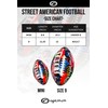 Optimum Street American Football - Durable Rubber Training Ball -