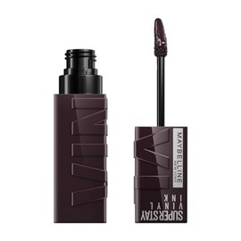 Maybelline Labial líquido brillante Superstay Vinyl Ink Tono Charged, 4.2ml - Dura hasta por 16H, brillo instantáneo sin grumos, sin transferencias   