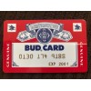 Budweiser 1-Vtg Budweiser Anheuser Busch Bud Card Credit Card/ Connoisseur