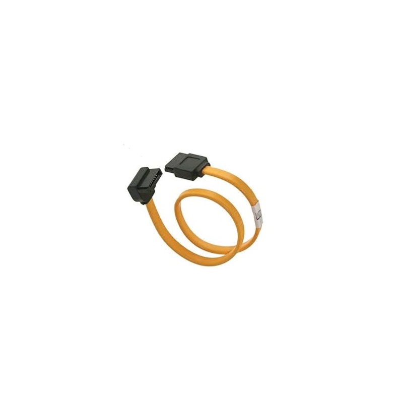 SATACables 31 inch Low Profile Straight to Right SATA Cable