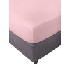 Miracle Home. Fitted Sheet 100% Brushed Microfibre Elastic Fitted Sheet