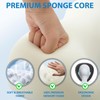 KONOVOLY Breast Pillow and Face Down Pillow for Massage Set,