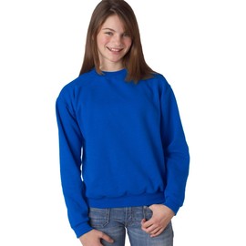 Jerzees Youth 8 oz. NuBlend® Fleece Crew S ROYAL
