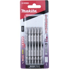 Makita A-50968 Slim Tough Bit No. 2, Length 3.3 inches (85 mm), Package Quantity: 6