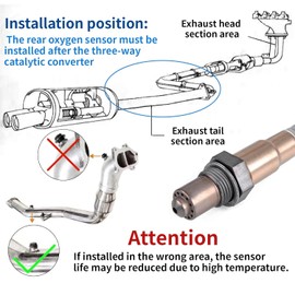 ZHSYMX Universal Digital Wideband Air/Fuel Ratio AFR Gauge Kit - 2-1/16"(52mm) with Sensor and Controller Box-Wideband UEGO AFR O2 Oxygen Sensor Controller Gauge