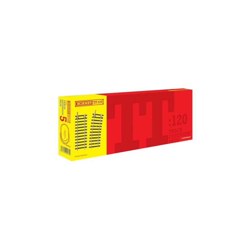 Hornby TT8034 TT Gauge Track Pack 5 - Extra Track