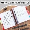 10pcs Black Ink Pen Refills for Cross Ballpoint Pens- 11.6cm