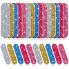 Sumind 100 limas de uñas a granel, tablero de esmeril