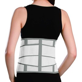 ARTROMED | Faja Soporte Sacro Lumbar, Cómoda y Transpirable, Doble Presurización Cinturón de Faja Ortopedica Lumbar con Correas de Compresión Ajustables, Adecuado para Aliviar el Dolor en la Espalda Baja y Ciática (Extra Extra Grande)