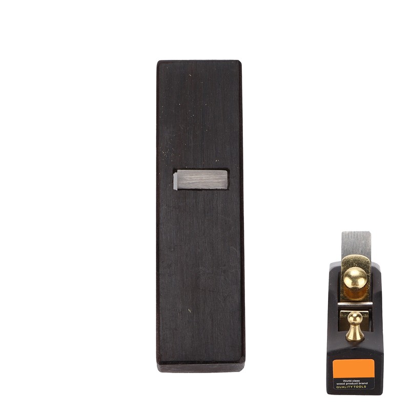 Violin Thumb Planer Glossy Ebony Brass Small Production Tool Portable