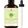 Handcraft Lemongrass Essential Oil - Huge 4 OZ - 100%