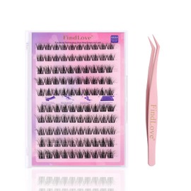 Pestañas postizas reutilizables de aspecto natural, pestañas postizas autoadhesivas, grupos de pestañas, sin necesidad de pegamento, extensiones de pestañas postizas, resistentes al agua, sin