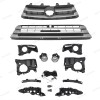 NAYSON For Highlander 2017-2019 Bumper Upper Grille/Lower Grill/Foglight Kits/Brackets