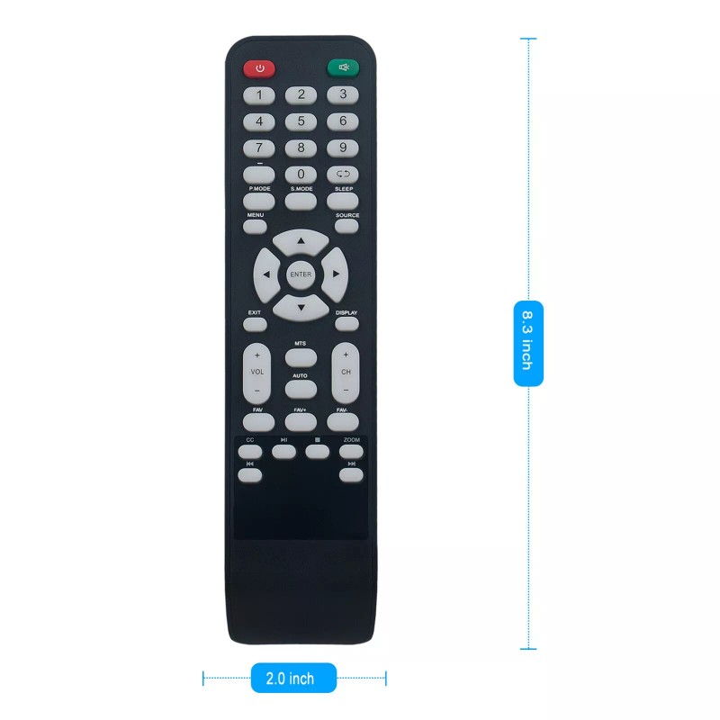 For Sansui Replace Remote for Sansui TV S2419D19 S40P28F S32P28