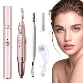 atnayo Heated Eyelash Curler, 2 in 1 Electric Eyelash Curlers and Double Eyelash Comb for Women