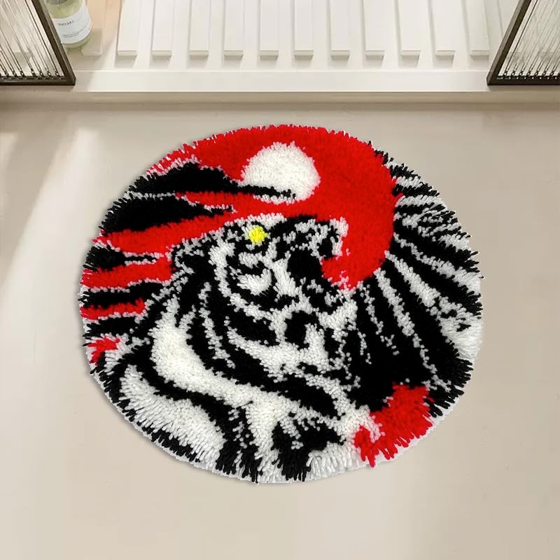 NEWHOOK Latch Hook Kits for Kids DIY Rug Mat Crochet