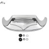 Unbranded Chrome Front Fender Mudguard Trim Tip For Harley FLHT