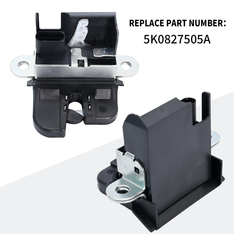 EATAKWARD 5K0827505A Rear Trunk Boot Lid Liftgate Lock Latch Replacement