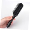 BIUDECO Hair Brush Detangling Comb Row Styling Brush for Curly