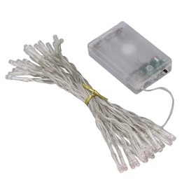 LED Outdoor String Lights Soft Lighting Safe Flexible Colorful String Lights Decor for Christmas Party Outdoor Yard Garden 6m/19.7ft