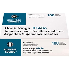 Business Source Standard Book Rings