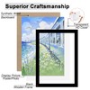 KTKDE 16x20 Picture Frame black Set of 3,wooden Poster Frames