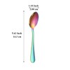 Evanda Teaspoon Rainbow 12 x 14 cm, Coffee Spoon Made