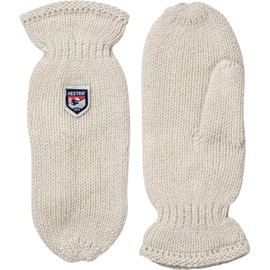 Hestra Basic Wool Mitt - Offwhite - 10