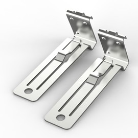 HOLDLY 5/16-Inch Thickness Fiber Cement Siding Overlap Gauge Set, 1-1/4 Inch Overlap, Siding Gauge Clamps Compatible with Malco FCG2,Precision Siding Board Alignment, and Installation Tools